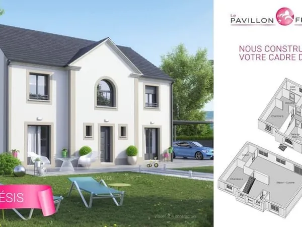 Projet de construction d'une maison 140 m² avec terrain à BOISSISE-LE-ROI (77)
