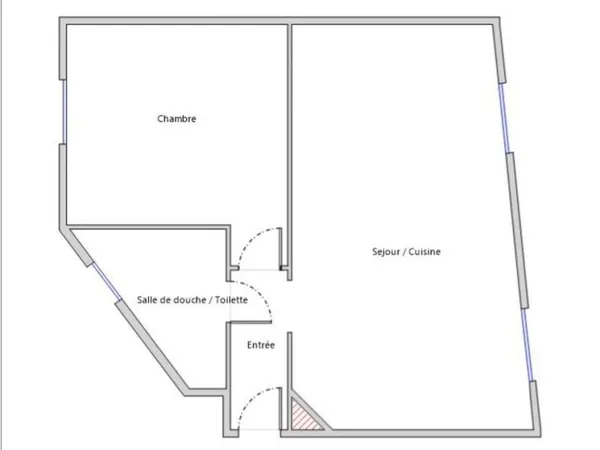 Appartement Vente Saint-Maur-des-Fossés 2p 31m² 154100€