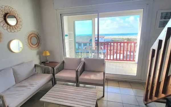 Bidart - Appartement T2 Bis avec balcon face à l'océan