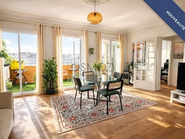 Appartement 66m² 2 Chambres, terrasse Sud cave et garage