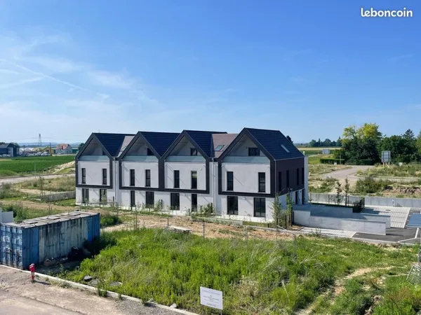 GEISPOLSHEIM - Appartement 3P duplex en Rez-de-Jardin-Expo SUD