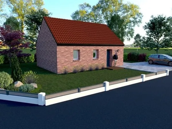 Maison 2 pièces 50 m²