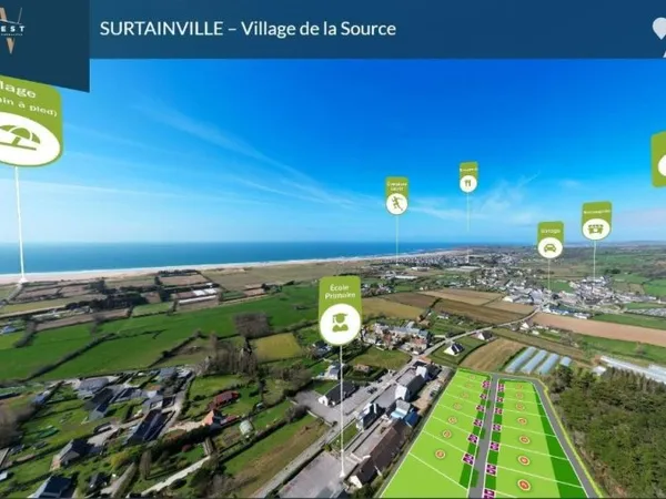 Terrain 418 m²