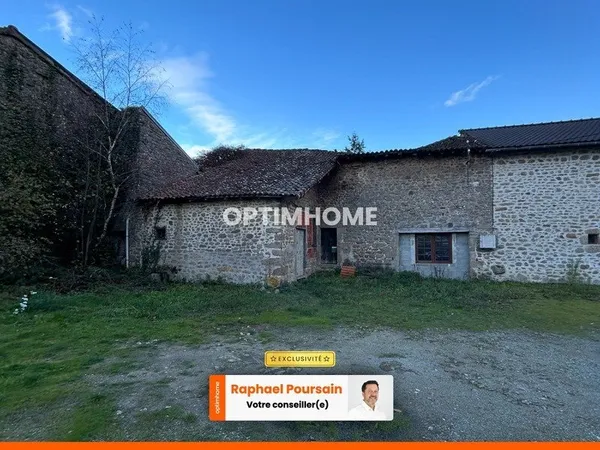 Maison à vendre 2 pièces BESSINES SUR GARTEMPE (87)