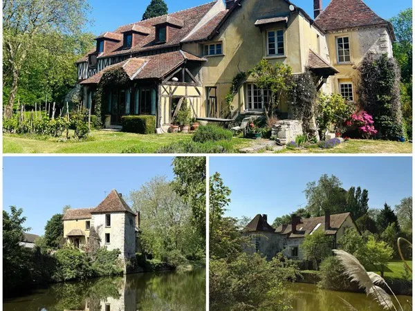 PROPRIÉTÉ D'EXCEPTION - DEMEURE DE CHARME XVIIe SIÈCLE - DOMAINE PRIVÉ AVEC ÉTANG - 30 MIN DE PARIS
