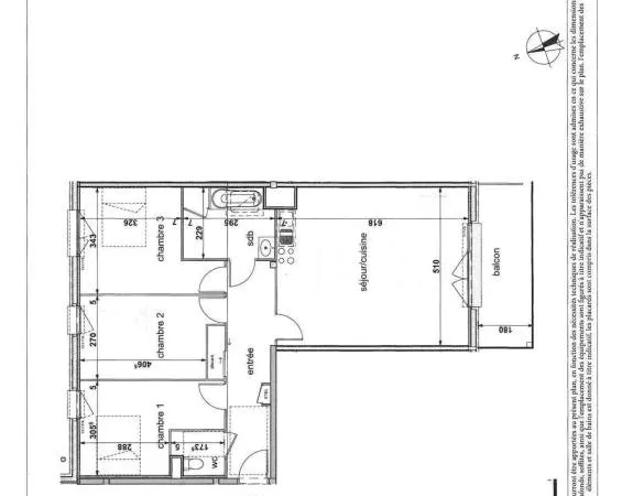 Appartement T4 neuf à louer (réception mai 2026) - 40 Route d'Harcourt, 14123 Fleury-sur-Orne