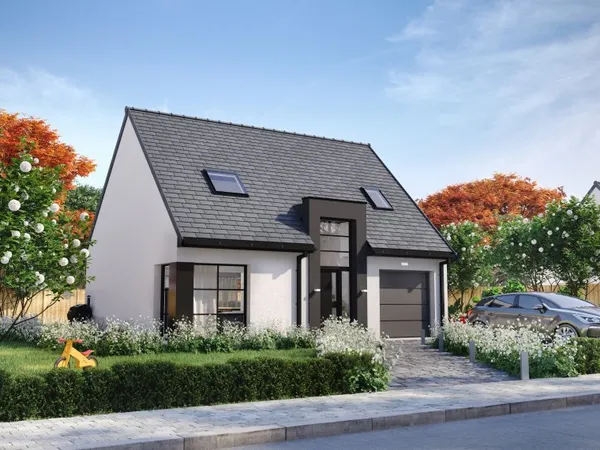 Terrain + maison 95 m²