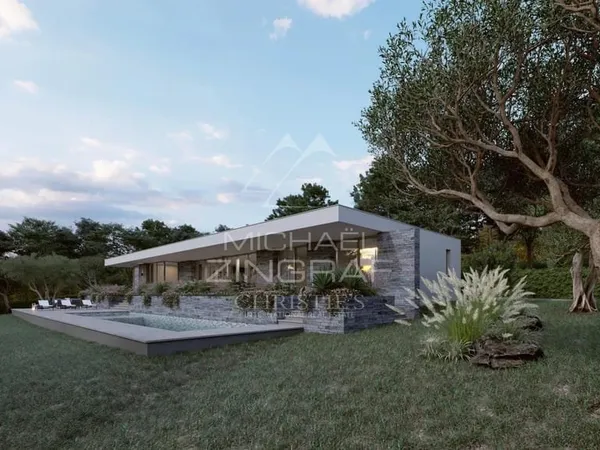 Proche Saint-Paul-de-Vence - Terrain constructible avec vue panoramique