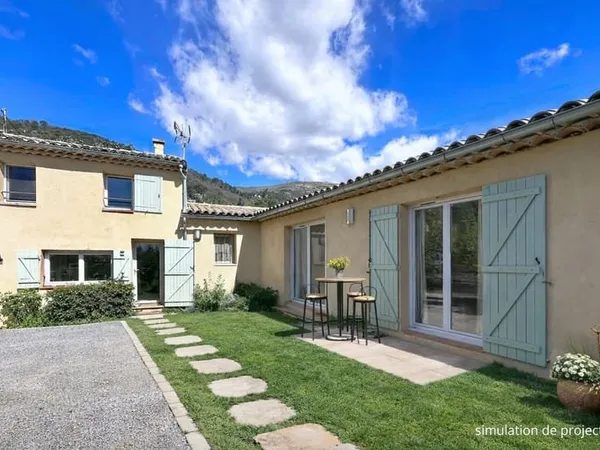 Tourrettes-sur-Loup Maison en parfait état à moins de 5 mi
