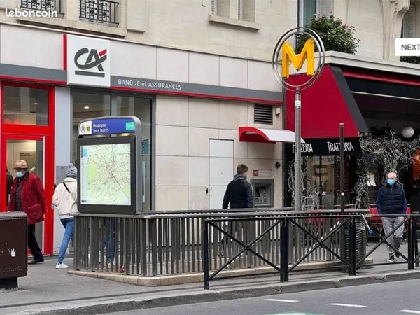 Boutique 66 m² BOULOGNE BILLANCOURT
