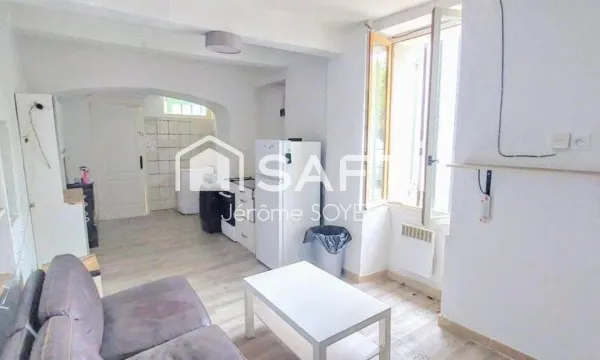 Appartement 35m2 + 15m2 de cave voutée