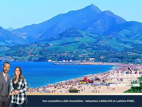 ARGELES-SUR-MER plage, Local commercial et appartement T4