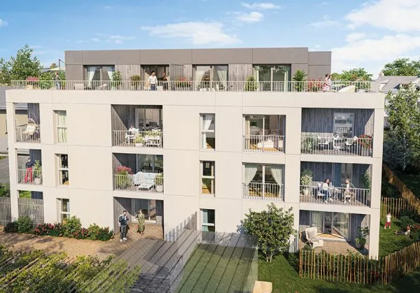 A vendre T2 avec jardin privatif - Quartier La Fayette - Condorcet à ANGERS