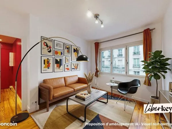 Appartement 2 pièces 36 m²