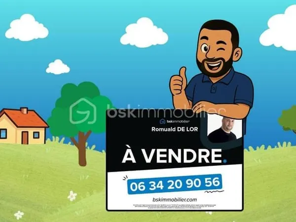 Terrain constructible 1786 m²