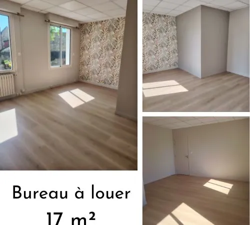 A louer, bureau de 17m², dans l'hypercentre de Valognes