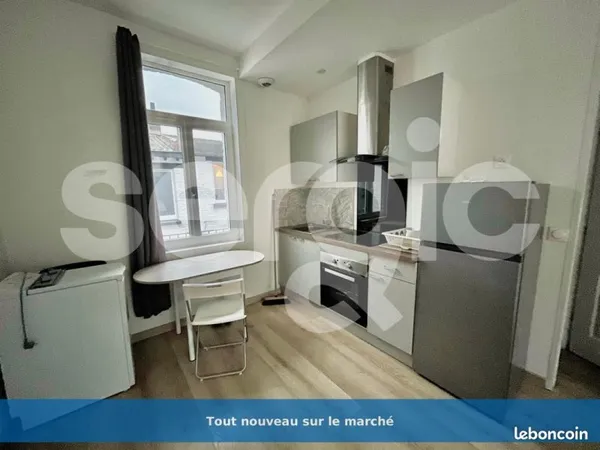 Studio 1 pièce 22 m²