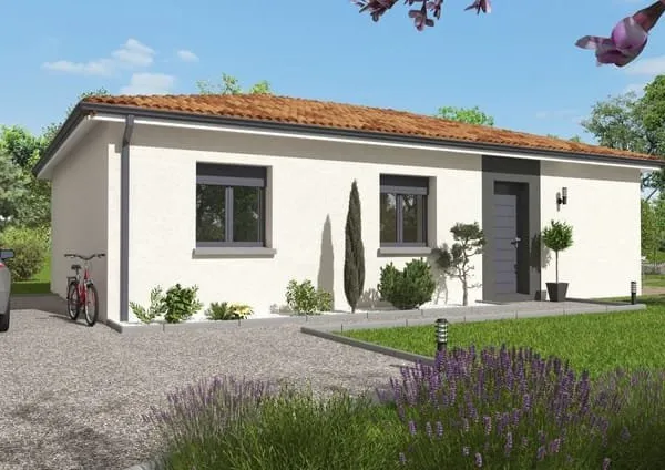 Projet de construction d'une maison 73 m² avec terrain à DIEUPENTALE (82) au prix de 175300€.