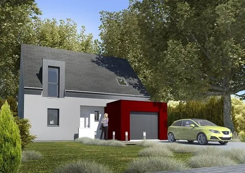 Terrain + maison 99 m²