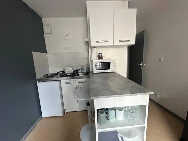Studio 1 pièce 19 m²