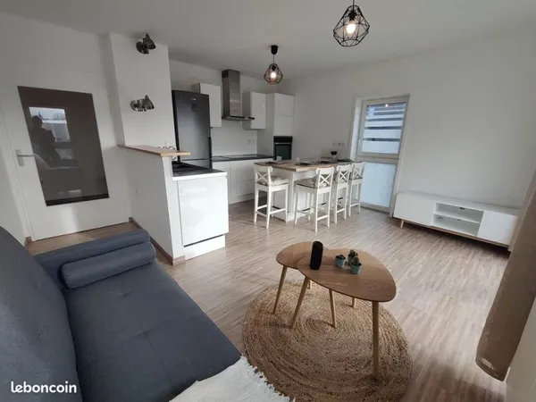 T2 meublé 45 m² balcon + parking - Tourcoing centre