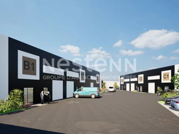 A VENDRE - Local d'activité de 250m² en zone artisanale - Accès rapide Lorient / Vannes