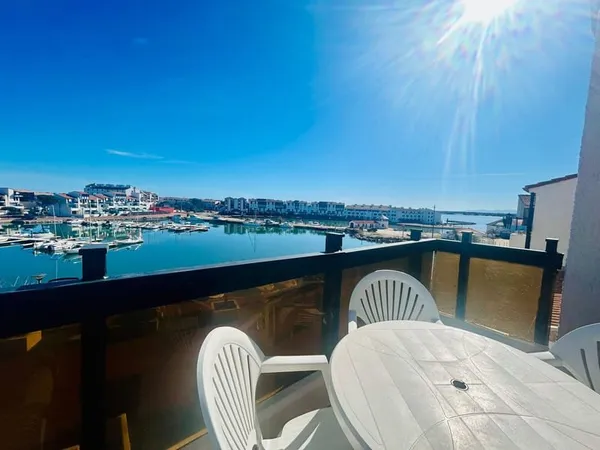 Le Barcarès Cap Coudalère Duplex terrasse Vue lac Marin Plei