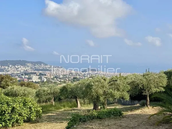 NICE GAIRAUT - TERRAIN 3327 m2 - CONSTRUCTIBLE