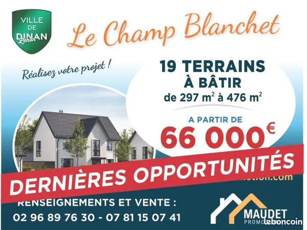 Terrain à bâtir