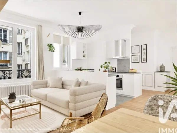 Appartement 2 pièces 51 m²
