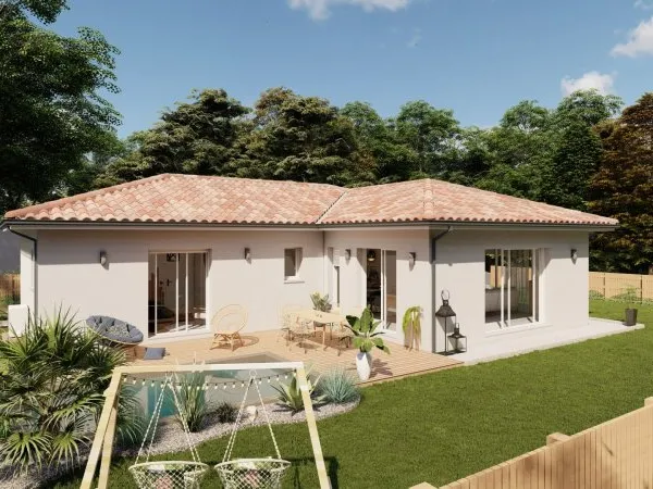 Maison neuve, 3 chambres, garage