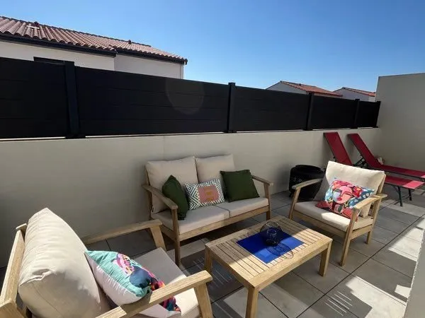 Appartement Perpignan T3 de 81 m² - Terrasse 17 m², balcon, double stationnement - Aucun frais de co