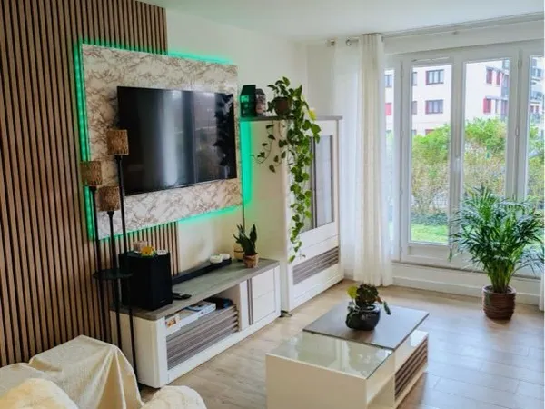 Appartement 60m2 jardin, terasse, 2 parking