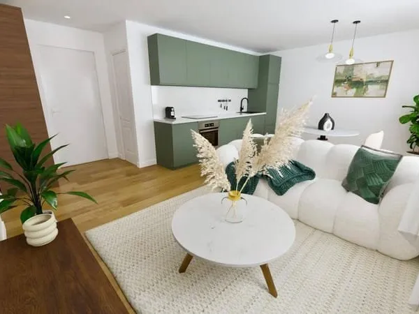 Appartement 2 pièces 45 m²