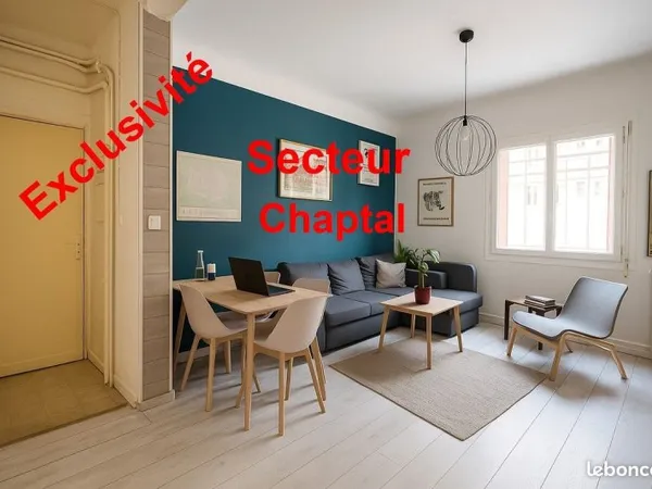 Appartement 3 pièces 57 m²