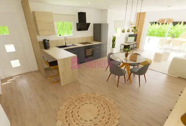 Appartement 3 pièces 57 m²