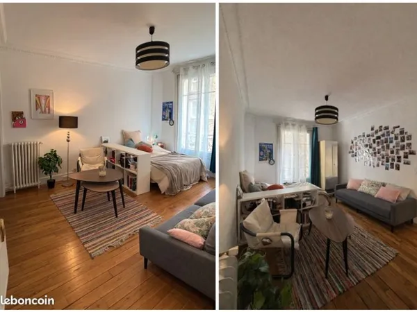 Studio 29 m² à louer à 1 minute du métro