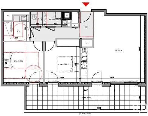 Vente Appartement 3 pièces