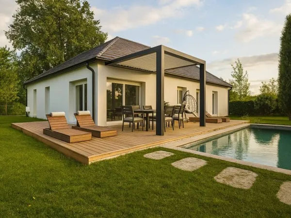 Terrain + maison 90 m²