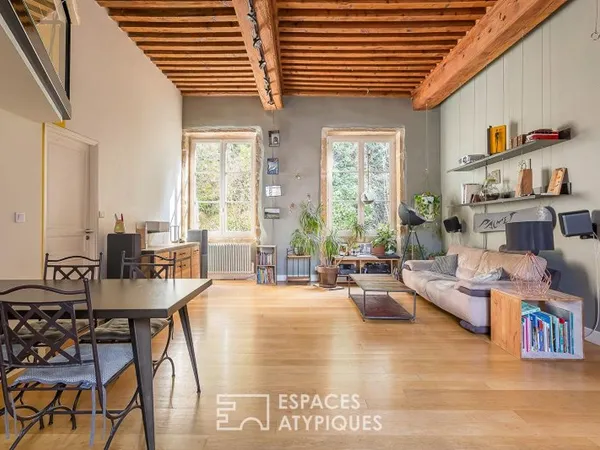 Appartement de charme rénové avec vue dégagée