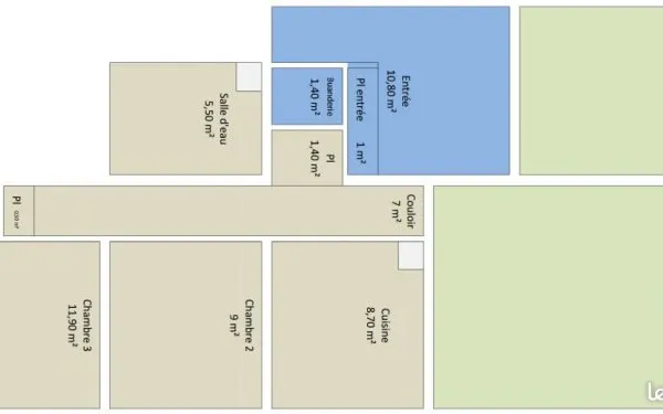 F4 90 m² centre ville