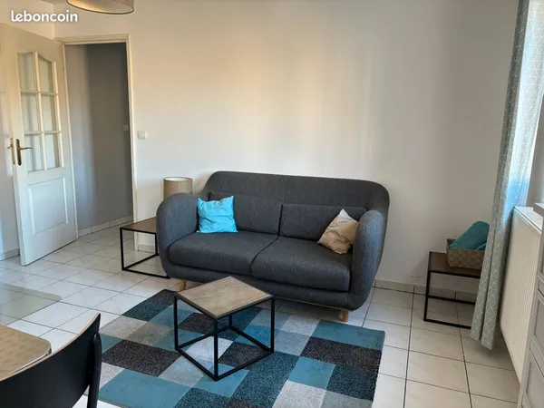 Appartement meublé 35m2 + garage