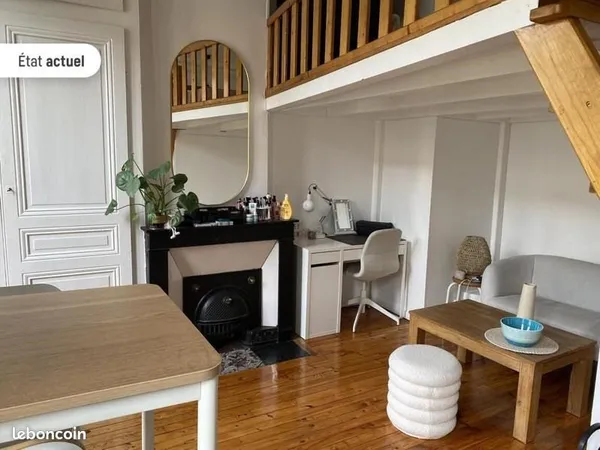 Appartement 1 pièce 23 m²