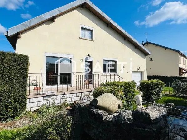 Maison de plain-pied, 3 chambres, proche de Laon