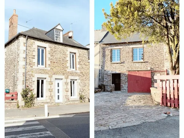 Ensemble de 2 Maisons renovées et meublées louées