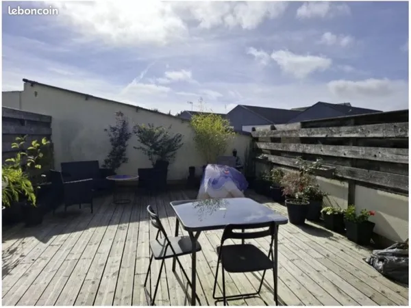 Appartement Coeur Centre-ville Machecoul Terrasse 45m2