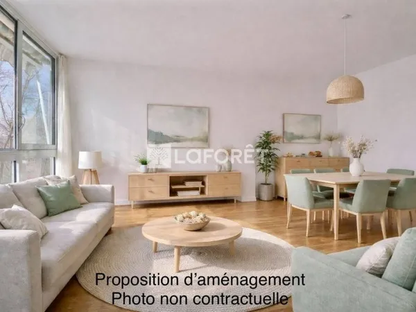 Appartement 3 pièces 68 m²