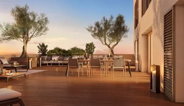 Appt T5 MALEPERE 127 M² + terrasse 'plein ciel' + loggia.