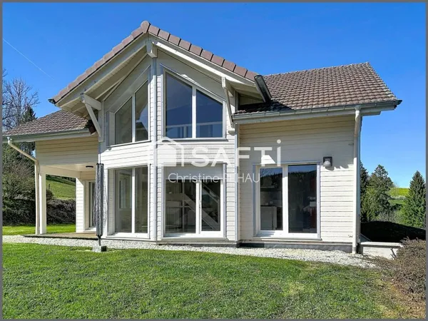 Chalet Gardavaud avec beaux volumes et superbe vue