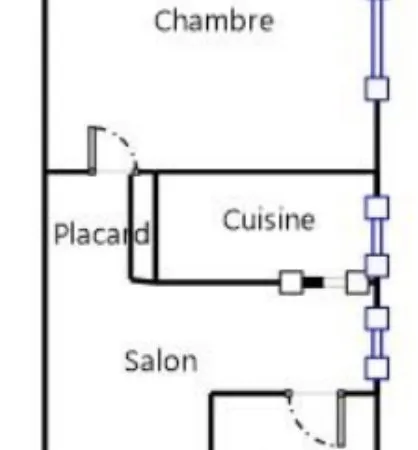 Appartement 2 pièces 32 m²